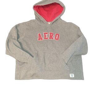 Warm cozy heavyweight y2k vintage 2006 Aeropostale boxy hoodie